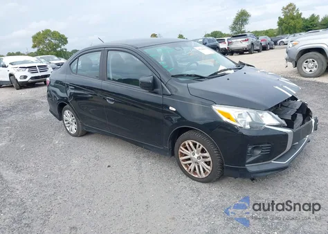 2021 Mitsubishi Mirage G4 Carbonite Edition/Es/Le из США, поврежденный, VIN ML32FUFJ0MHF04480